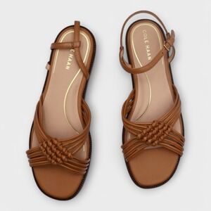 Cole Haan Women's Jitney Knot Flat Sandals Size 10B